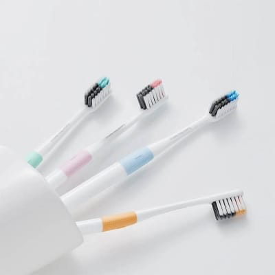 Picture of Xiaomi Doctor BEI Deep Cleaning Toothbrush – 4PCS - White