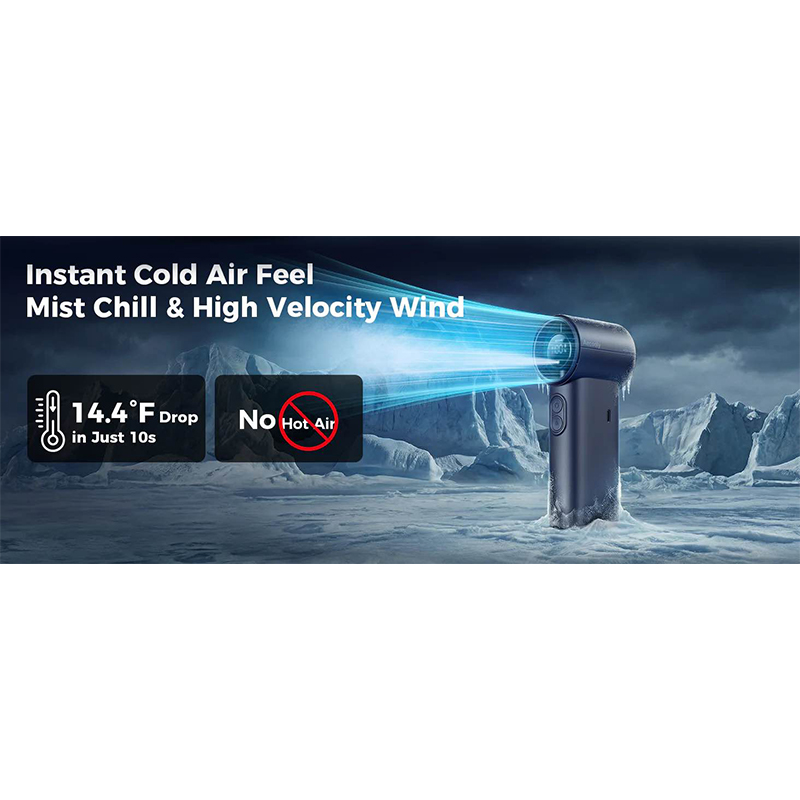 Picture of Aecooly PM02 Portable Misting Fan Cold Air Handheld Cooling Fan