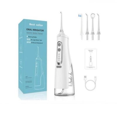 Picture of Xiaomi Oral Irrigator Rechargeable Water Flosser Portable Dental Water Jet Cleaner - White