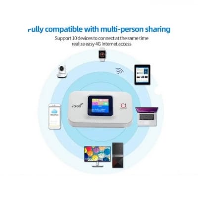 Picture of Olax vemo E5783 Plus 4G/5G Pocket Wifi Router 300mbps - White