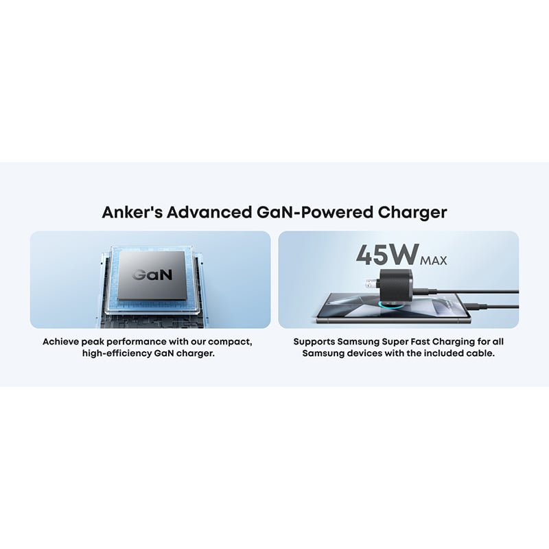 Picture of Anker Nano Charger (45W, 1C) - Black