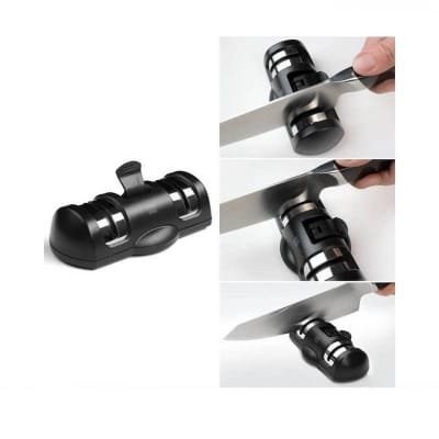 Picture of Xiaomi Huohou Knife Sharpener 2 Stages Professional Kitchen Sharpening - Black