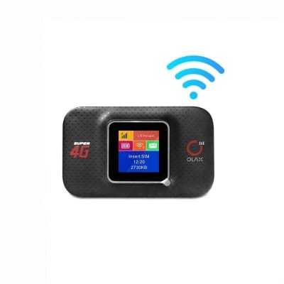Picture of OLAX MF982 4G LTE Pocket WiFi Hotspot Router 3000mAh - Black