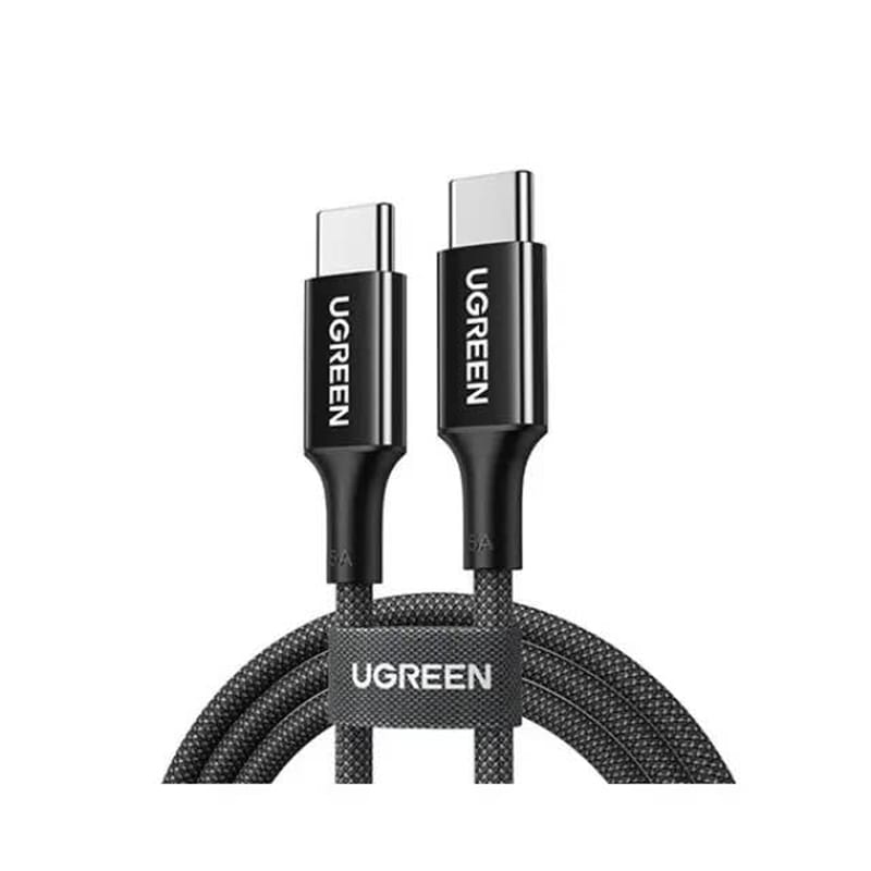 Picture of UGREEN US557 (15275) USB-C Silicone Fast Charging Cable - 1M - Black