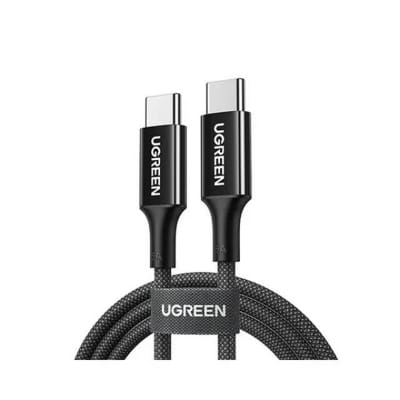 Picture of UGREEN US557 (15275) USB-C Silicone Fast Charging Cable - 1M - Black