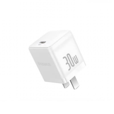 Picture of Baseus 1C 30W Smart Charge Adapter - White