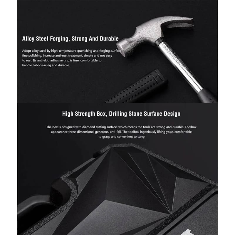 Picture of XIAOMI JIUXUN 60 in 1 ToolKit Toolbox - Black