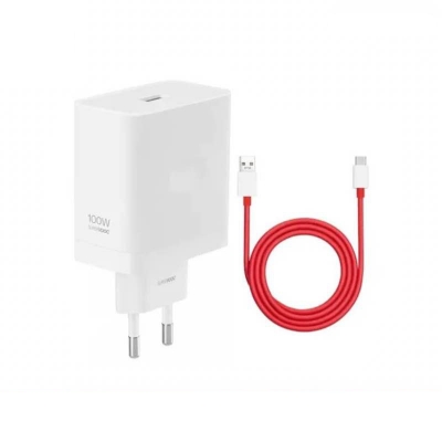 Picture of OnePlus SuperVOOC USB-A Fast Charger 100W White - White