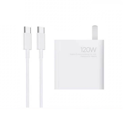 Picture of Xiaomi 120W GaN USB C Charger with Type C Cable - White