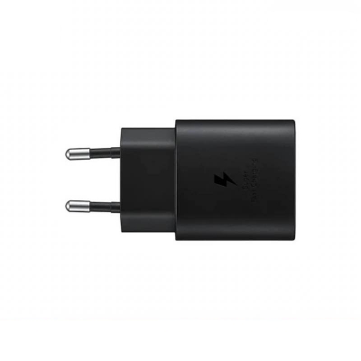 Picture of Samsung 25W USB-C Super Fast Charging Adapter (EU Pin) - Black