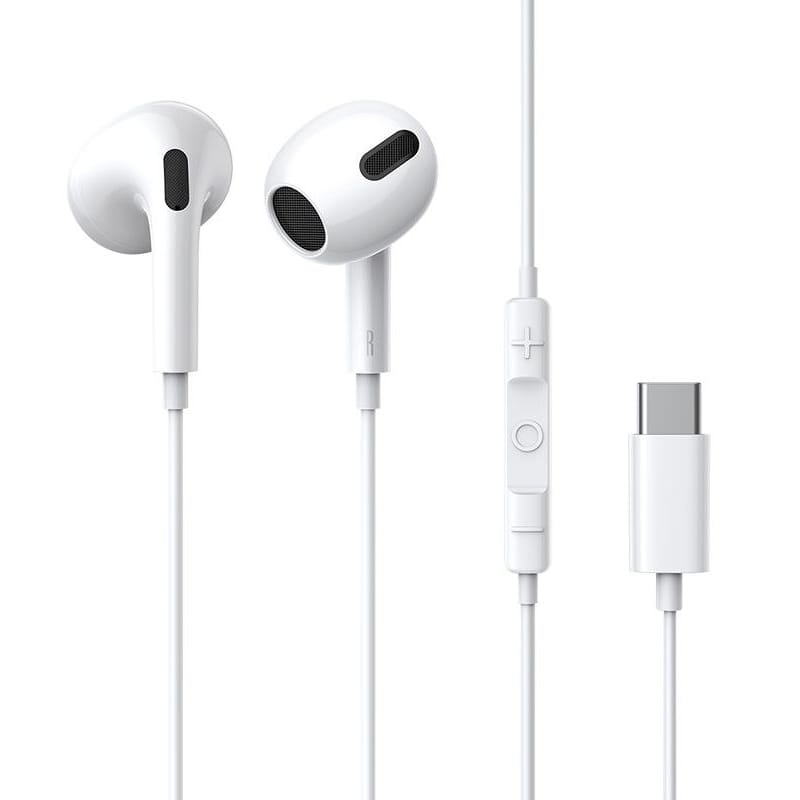Picture of Baseus Encok C17 Type-C lateral in-ear Wired Earphone - White