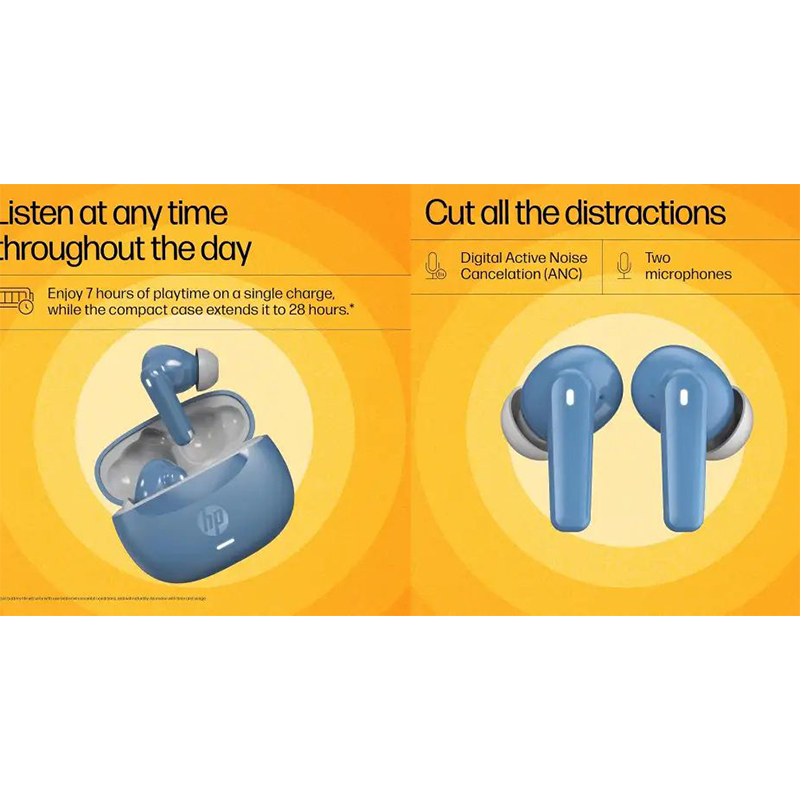 Picture of HP H150 True Wireless Earbuds - Blue