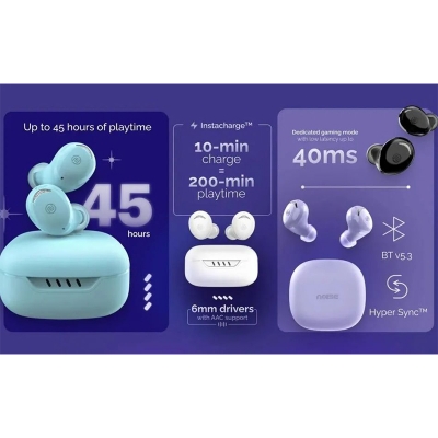 Picture of Noise Buds Trance Truly Wireless Earbuds - Black