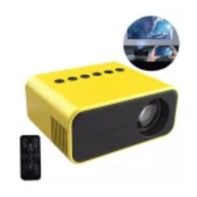 Picture of YT500 LED SOURCE SUPPORT PORTABLE MINI PROJECTOR - Yellow
