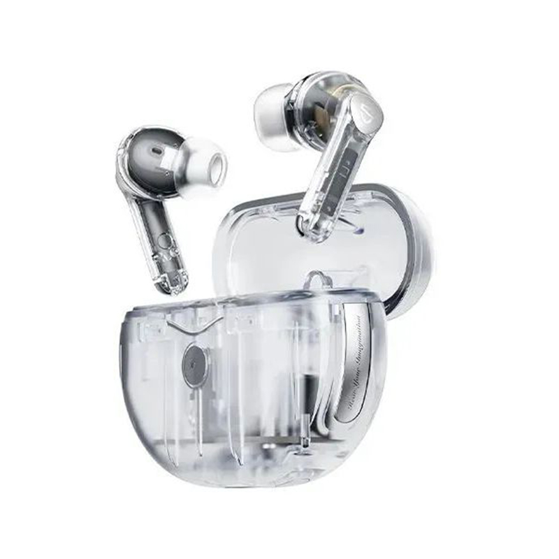 Picture of SoundPEATS Air4 Pro Adaptive Hybrid Active Noise Cancelling Earbuds – Transparent Edition - White