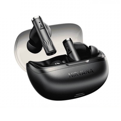 Picture of boAt Nirvana Zenith Pro Wireless Earbuds with 50dB Hybrid Adaptive ANC - Black