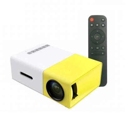 Picture of YG 300 Led Pro Mini Projector - Yellow