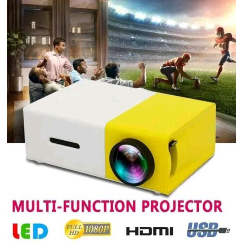 Picture of YG 300 Led Pro Mini Projector - Yellow