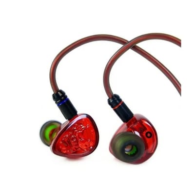 Picture of TANGZU WANER SG 2 Red Lion Bass Edition 10mm PET Single Dynamic IEM - Red