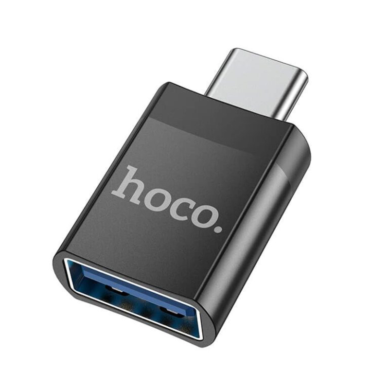 Picture of Hoco UA17 Type C to USB Adapter - Black