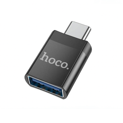 Picture of Hoco UA17 Type C to USB Adapter - Black