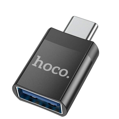 Picture of Hoco UA17 Type C to USB Adapter - Black