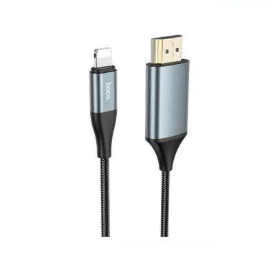 Picture of Hoco UA15 Lightning to HDMI Cable ( 2 Meter) - Black