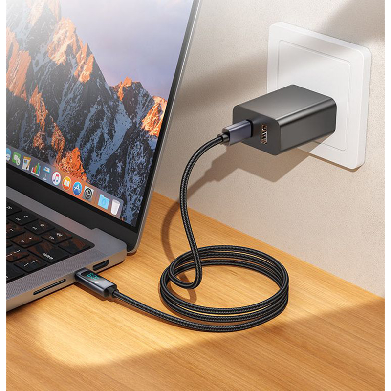 Picture of Cable Type-C to Type-C “X112 Favor” PD 60W fast charge - Black