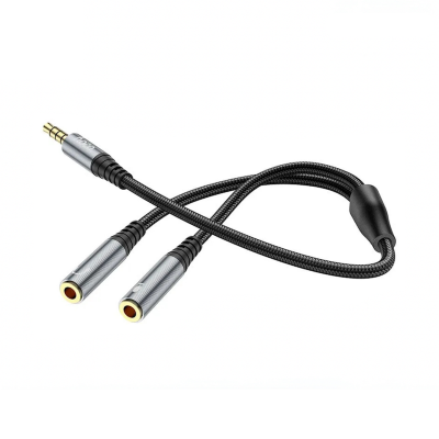 Picture of Hoco UPA21 Audio Adapter Cable For 3.5mm Female to 3.5mm 2 Male