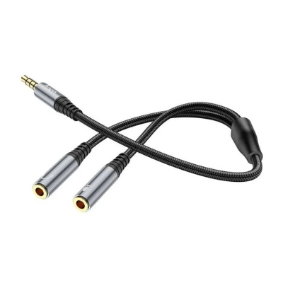Picture of Hoco UPA21 Audio Adapter Cable For 3.5mm Female to 3.5mm 2 Male