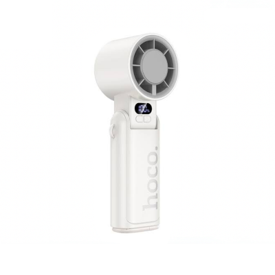 Picture of Hoco HX603 Foldable Portable Hand Fan – 3-Speed Rechargeable Personal Cooling for Bangladesh - White