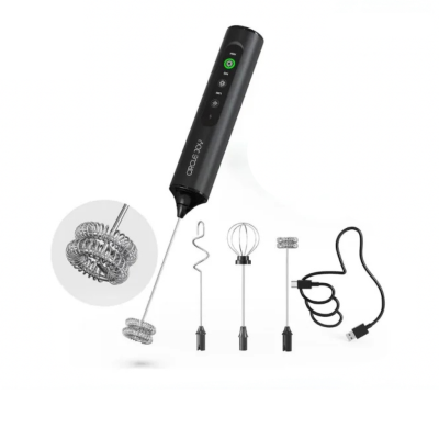 Picture of CIRCLE JOY Rechargeable Handheld Milk Frother Wand - Black