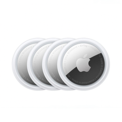 Picture of Apple AirTag Anti Lost Alarm Theft Device 4 Pack - White