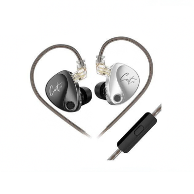 Picture of KZ Castor Tuning Adjustable Dual Driver IEM Earphones - Black