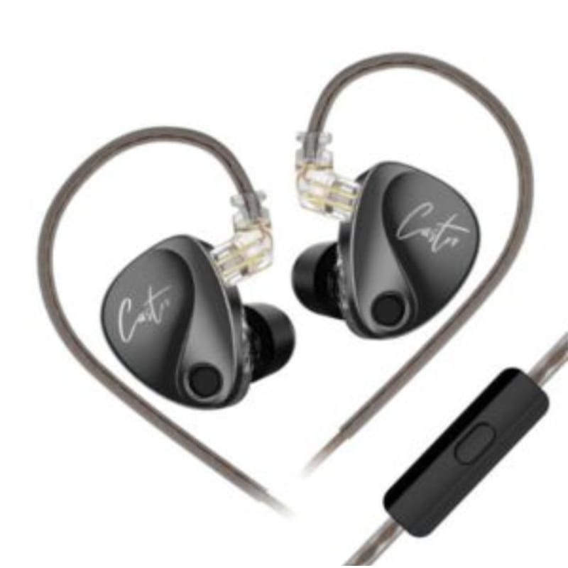 Picture of KZ Castor Tuning Adjustable Dual Driver IEM Earphones - Black