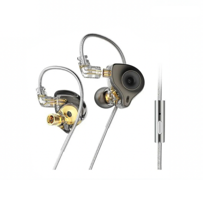 Picture of SGOR Adonis 1DD+1BA Hybrid Technology Earphones In Ear Monitor - Black