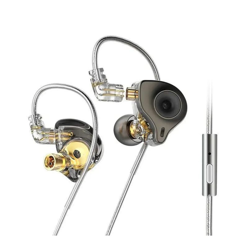 Picture of SGOR Adonis 1DD+1BA Hybrid Technology Earphones In Ear Monitor - Black