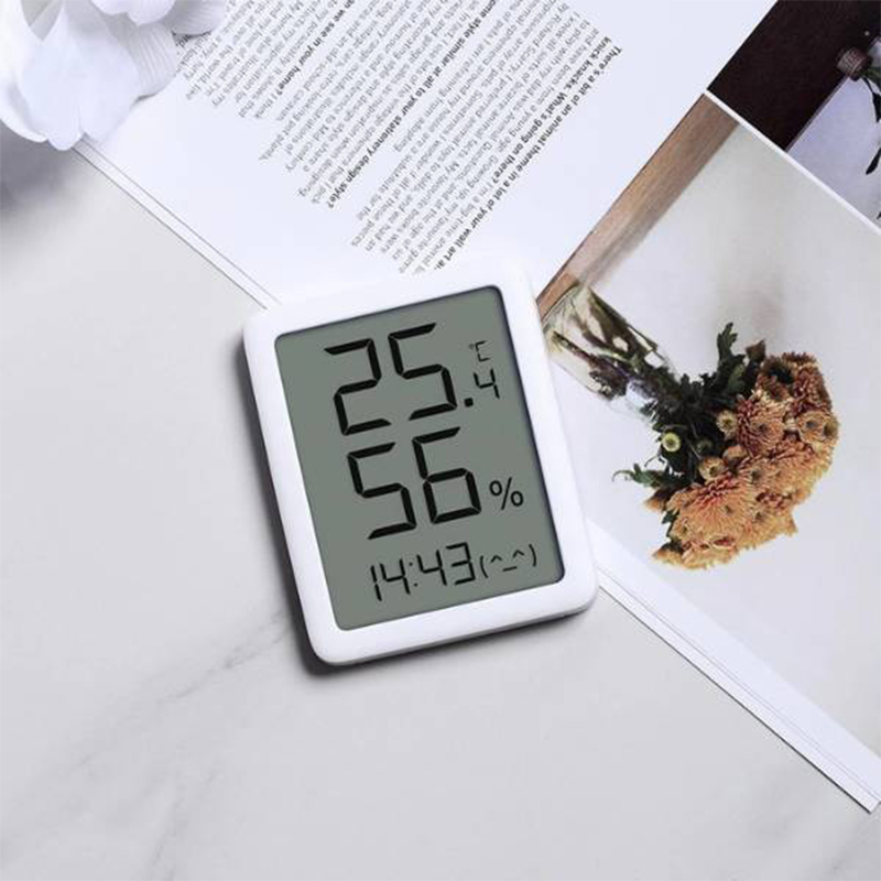 Picture of Xiaomi MHO-C601 Miaomiaoce LCD Large Digital Display Thermometer Hygrometer - Black