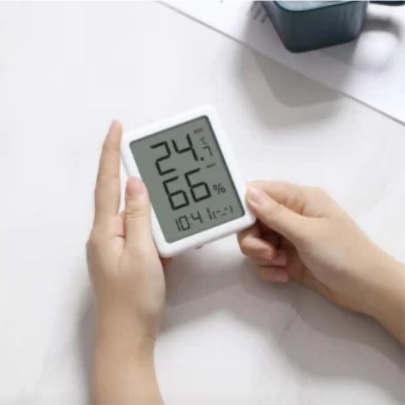 Picture of Xiaomi MHO-C601 Miaomiaoce LCD Large Digital Display Thermometer Hygrometer - Black