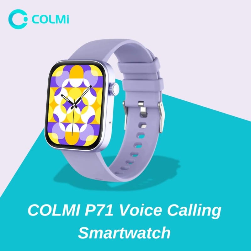 Picture of COLMI P71 Voice Calling Smartwatch - Black