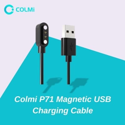 Picture of Colmi P71 SmartWatch Magnetic USB Charging Cable - Black