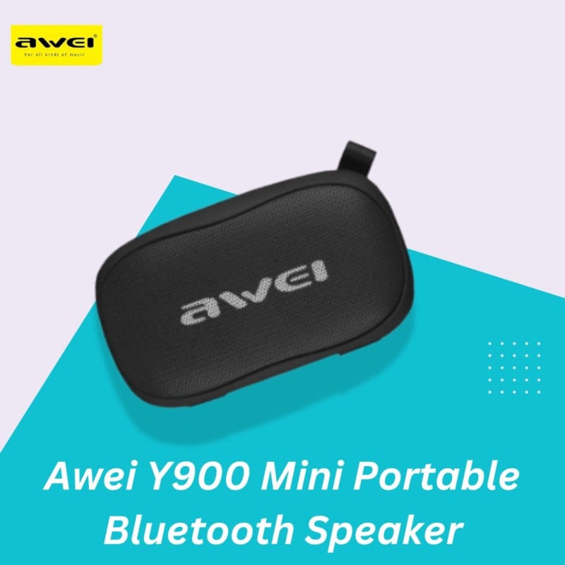 Picture of Awei Y900 Mini Portable Bluetooth Speaker - Yellow
