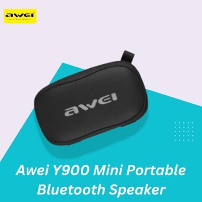 Picture of Awei Y900 Mini Portable Bluetooth Speaker - Yellow