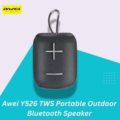 Picture of Awei Y526 TWS Portable Outdoor Bluetooth Speaker - Black