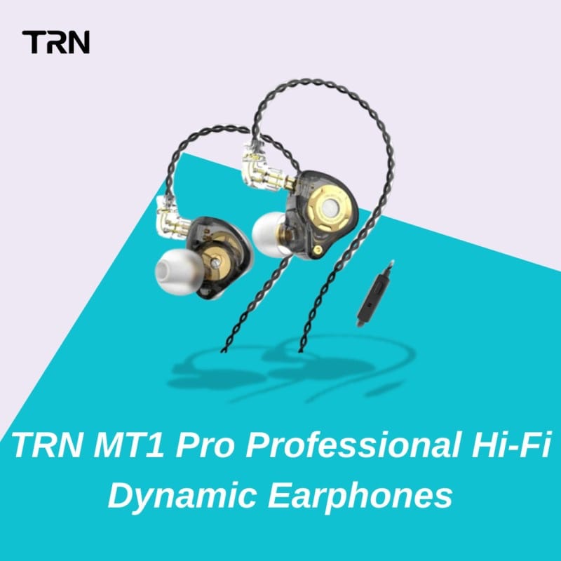 Picture of TRN MT1 Pro Professional Hi‑Fi Dynamic In‑Ear Earphones - White