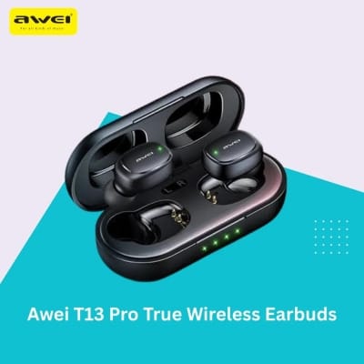 Picture of Awei T13 Pro True Wireless Earbuds - Black
