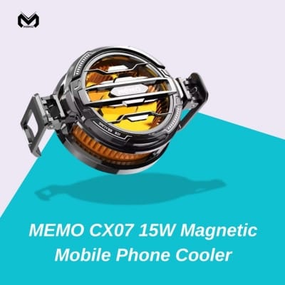 Picture of MEMO CX07 15W Magnetic Mobile Phone Cooler - Black