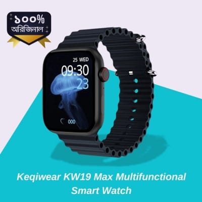 Picture of Ke­qiwear KW19 Max Multifunctional Smart Watch - Silver