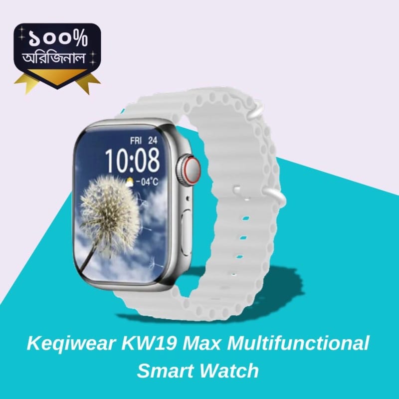 Picture of Ke­qiwear KW19 Max Multifunctional Smart Watch - Silver