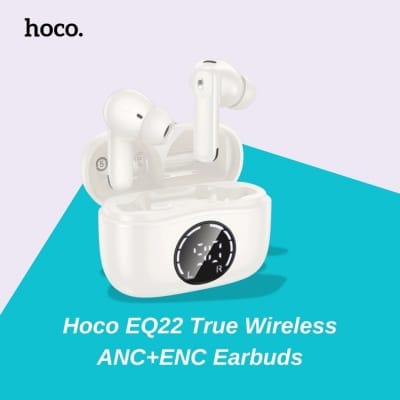 Picture of Hoco EQ22 Singer True Wireless ANC+ENC Noise Reduction BT Earbuds - Black